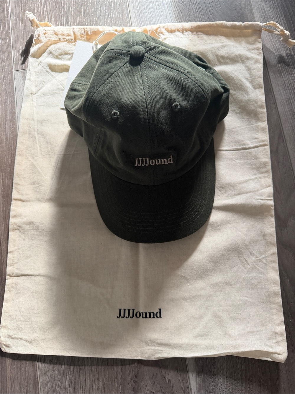 JJJJound Weekend Cap Forest Green